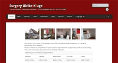 Desktop Screenshot of praxiskluge.de